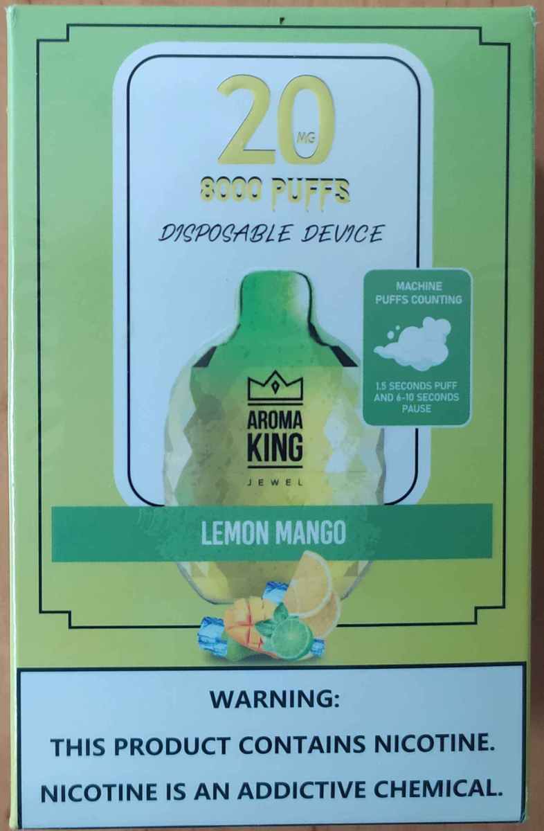 Aroma King - Lemon Mango-krabička