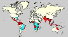 Výskyt komára Aedes aegypti