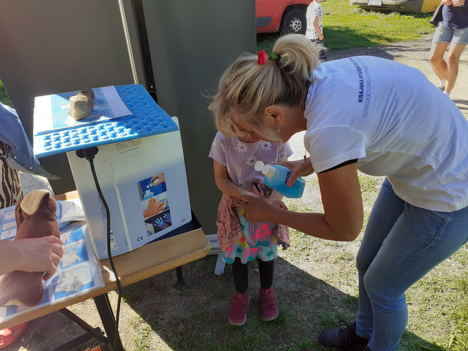 Správné mytí rukou - edukace